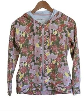Evy's Tree The Lucia Floral Zip Up Hoodie